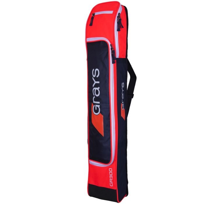 GRAYS GR300 FIELD HOCKEY STICK BAG - NAVY/CORAL